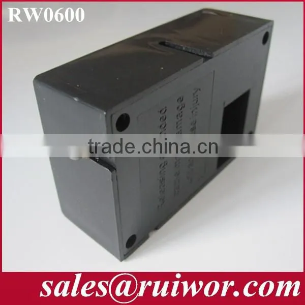 Cuboid Retractable secure wire with stop function for security solutions