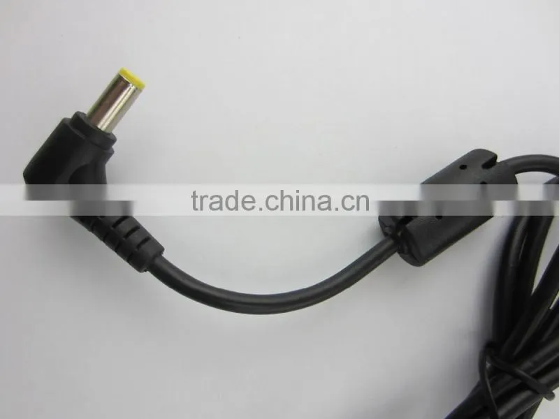 DC power cables wire, DC connector with 4.0*1.7 DC male to open connector plug