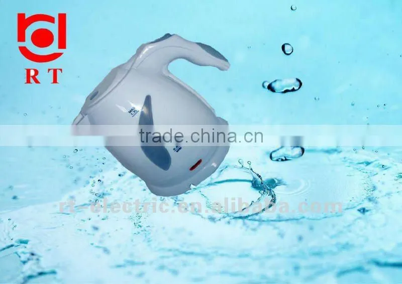 cheap 1.7L 360 degrees cordless electric kettle on power base,cheap mini cordless plastic kettle, CE/RoHS approved HEK-8082
