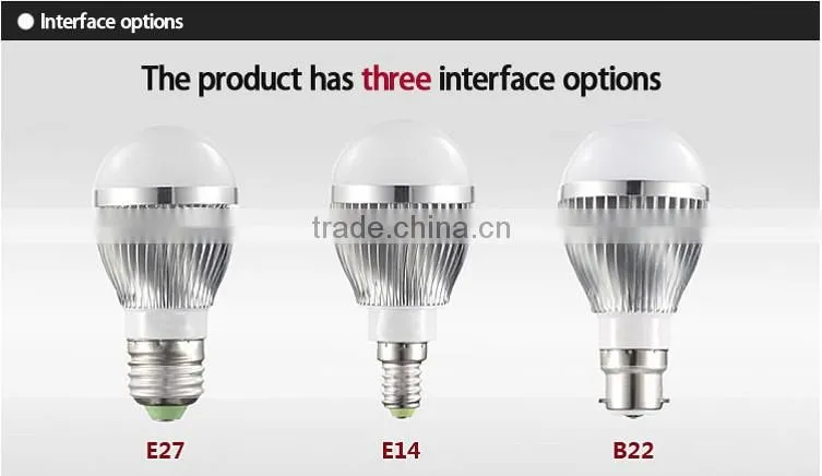 high lumens E27 15W LED Bulb Light