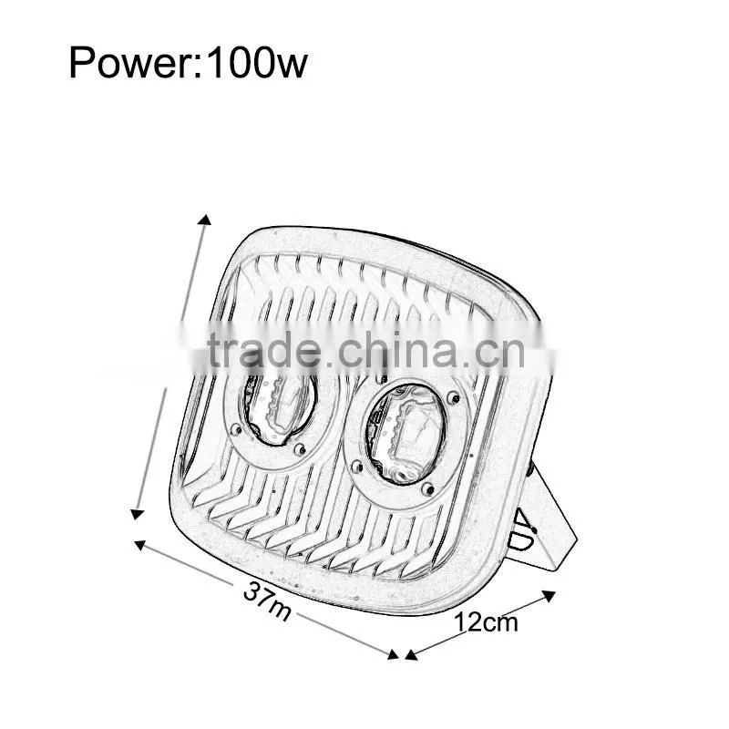 High Power Led Flood Light 100w