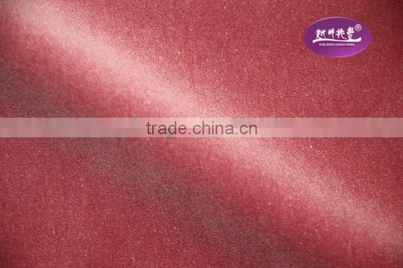 woven twill spandex velvet fabric for women's garment