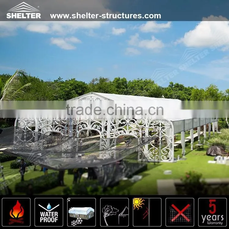 25*60m Outdoor Big Clear Span Transparent Used Industrial Event Commercia Luxury Wedding Marquee Tents for Sale in China