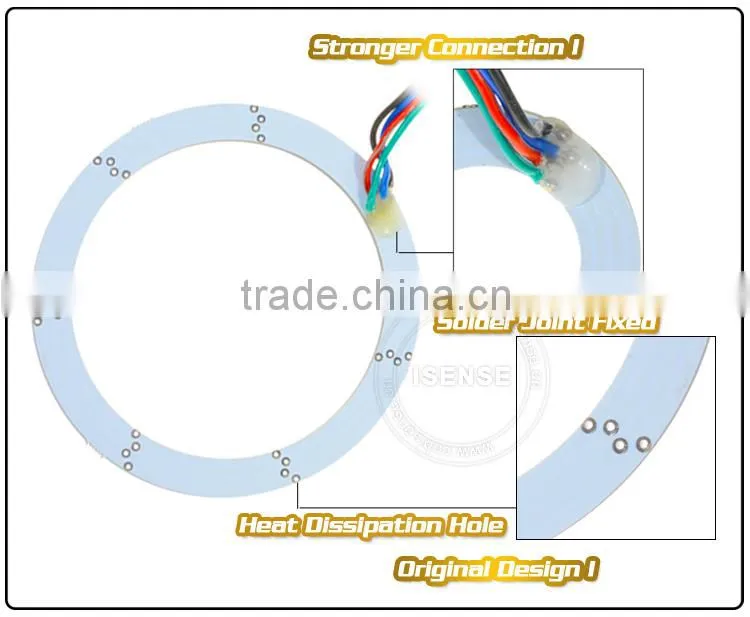 High performance 5050 smd led marker angel eye e4 led light bulb