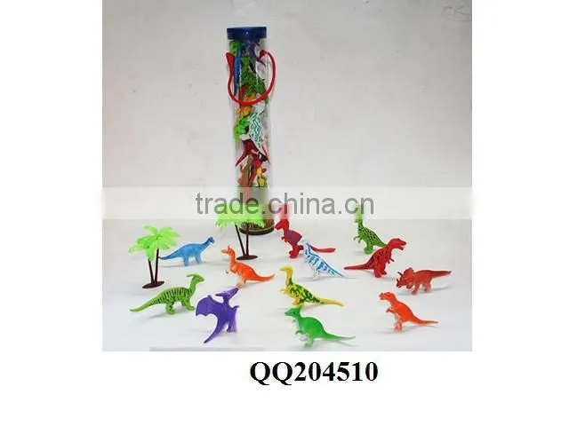 6pcs plastic dinosaur set