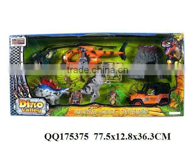 Funny dinosaur play set