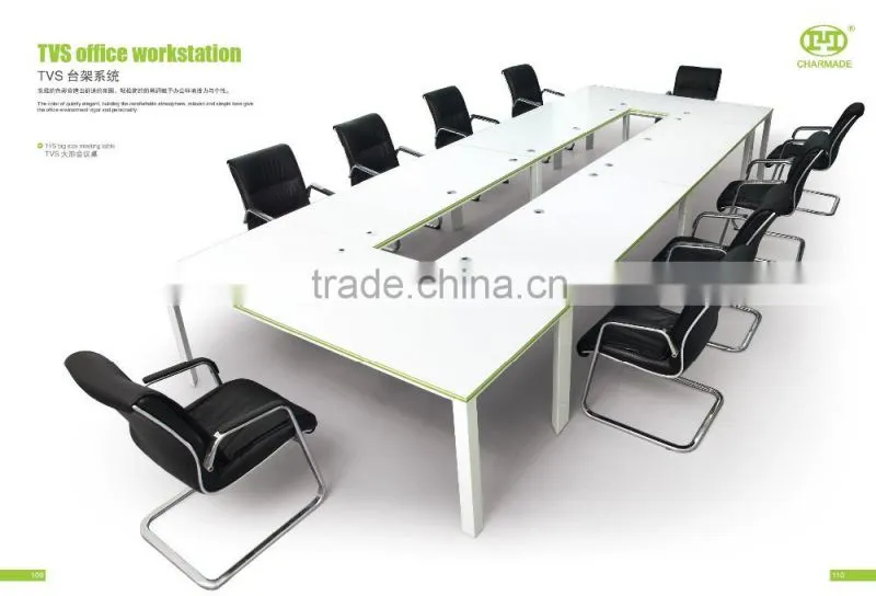 Furniture extruded aluminum metal leg for office desk