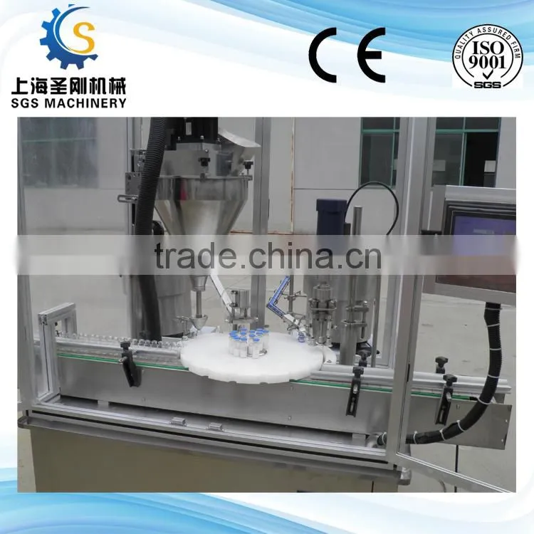 Full Automatic Powder Filling and Capping Machine