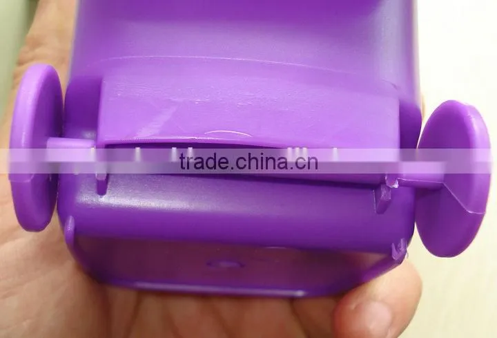 Plastic Mini Desktop Wheelie bin desk tidy