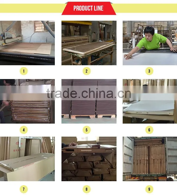 High Durable interior pvc folding door