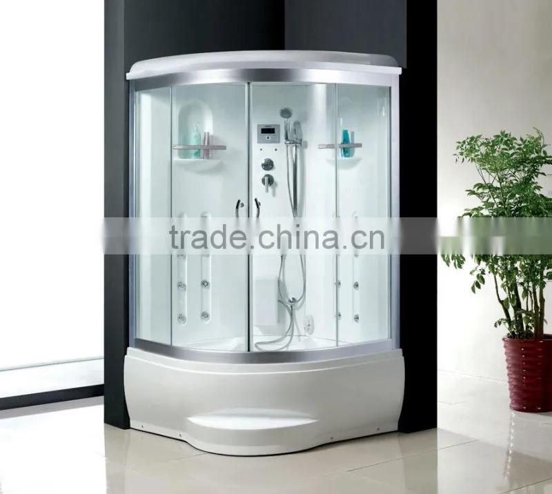 Y839 acrylic home steam shower sauna combos with ozone