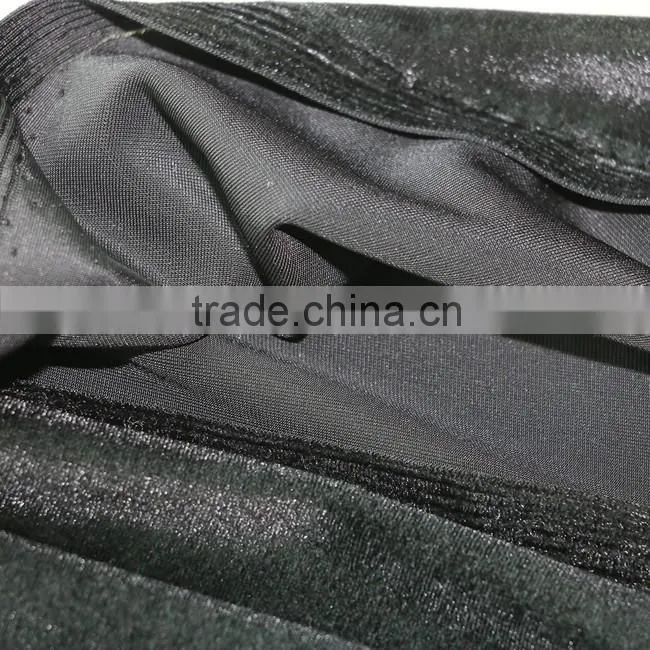 polyester spandex knitting good stretch velvet fabric for sofa velvet fabric