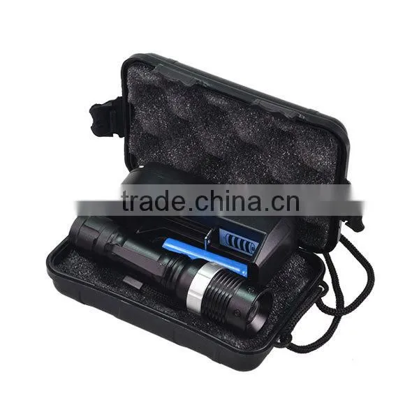 Mini 3Watt Q5 LED Torch Flashlight Zoom AA Small Flash Light