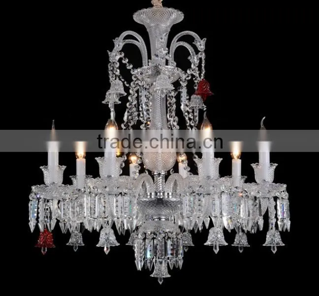 Romantic led candle crystal table lighting