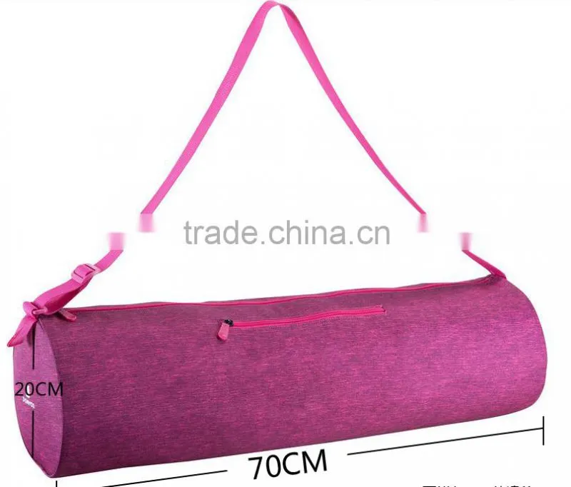 2016 China new custom design high quality waterproof yoga mat bag