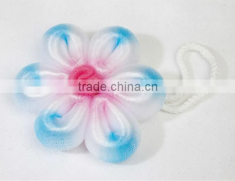 Wholesale bath shower set .sale promotion soft bath spong strip ,bath ball and shower cap for promotiona