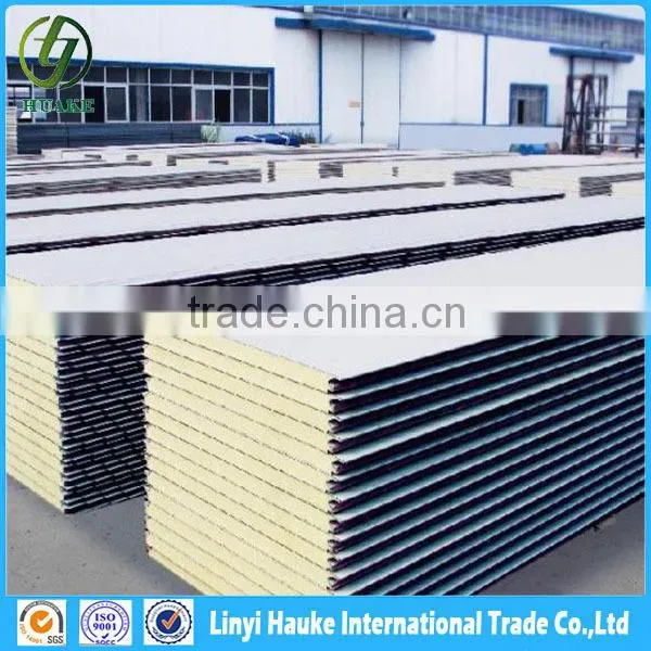 polyurethane sandwich wall panel for Pharmaceutical factory