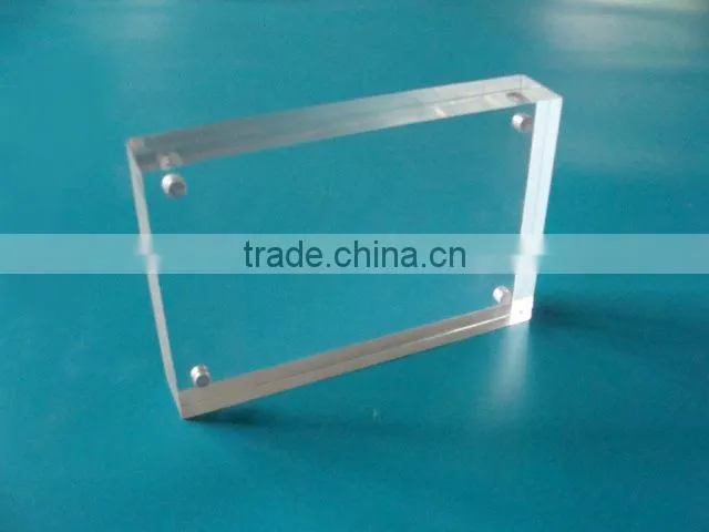 Acrylic Photo Frame with magnet closure