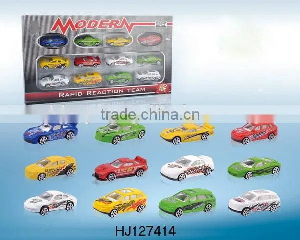 fashion style pull back alloy car with light and music, metal music car toys