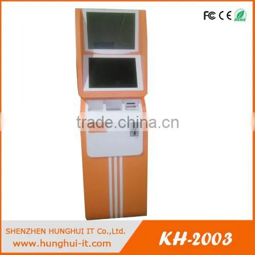 Retail Kiosk Stand / All In One Touch Screen Kiosk Terminal / Stand Computer LCD Kiosk
