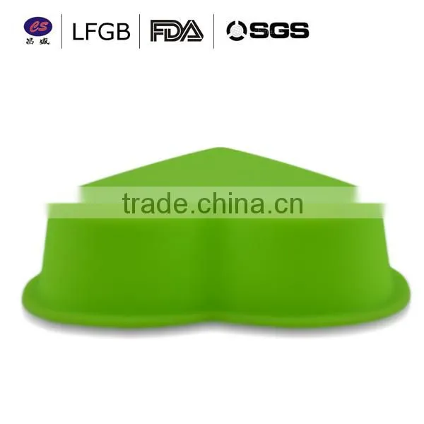 fashionable customized mini heart shape siilicone cake mould