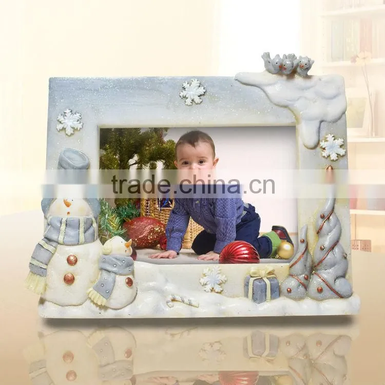 Decoratice Resin Photo Frame for Christmas