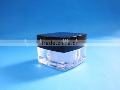 250ml PET cream jar, empty face cream jar with screw cap, cosmetic jar container