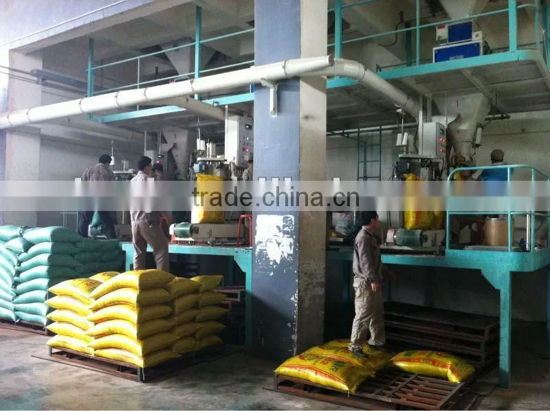 compact automatic animal feed packing scale plant