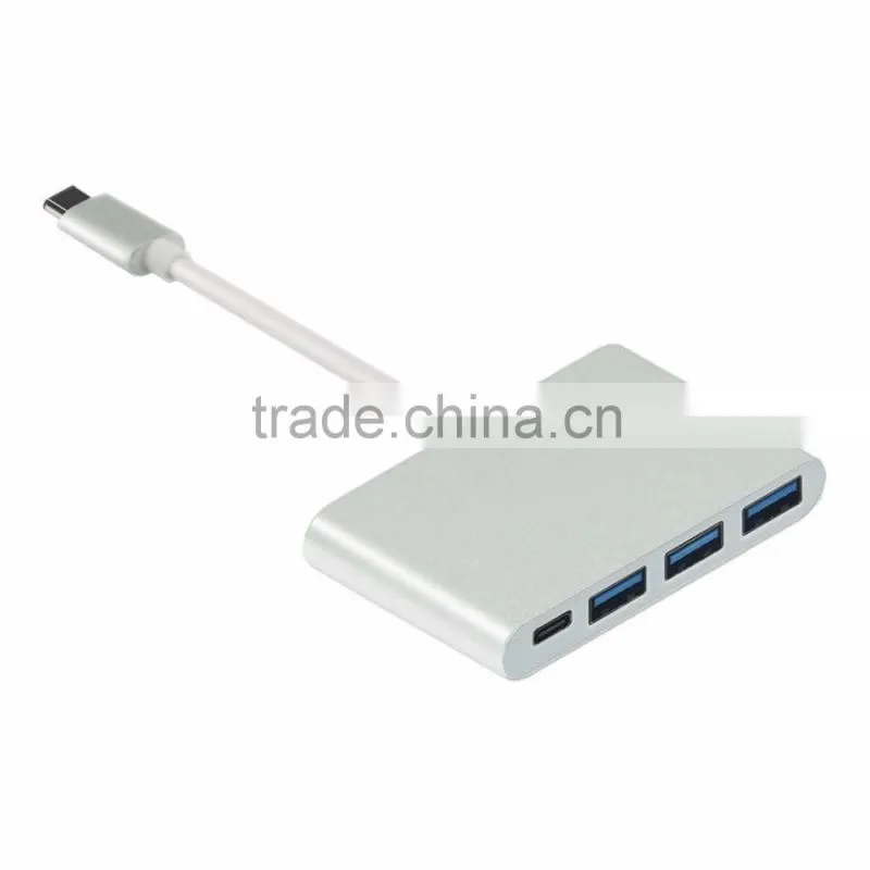 Type C USB 3.1 USB C Multiple 3 Ports 3.0 Hub with PD Power Charge