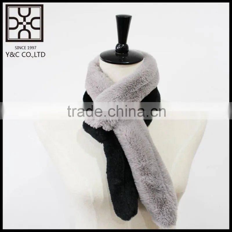 Own Design Fake Fur Long Scarf