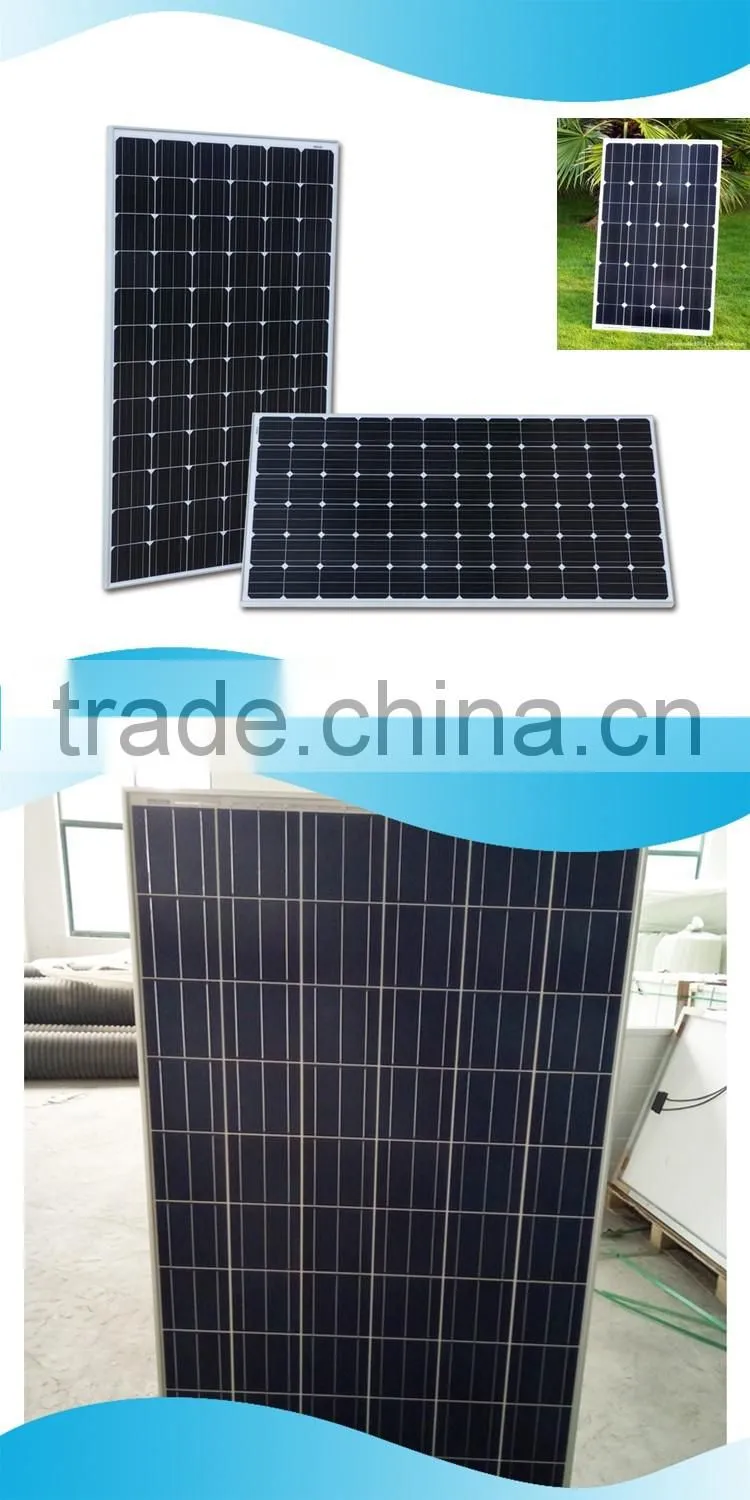 250W Polycrystalline Silicon Cell Solar Panel for Home Generation Use Wholesale