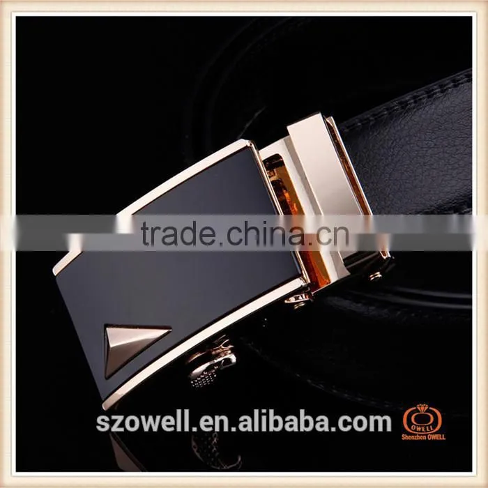 Black Leather Belt Pure Leather 100% Genuine Leather