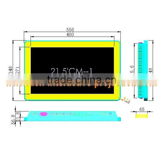 DEFI lcd advertising player