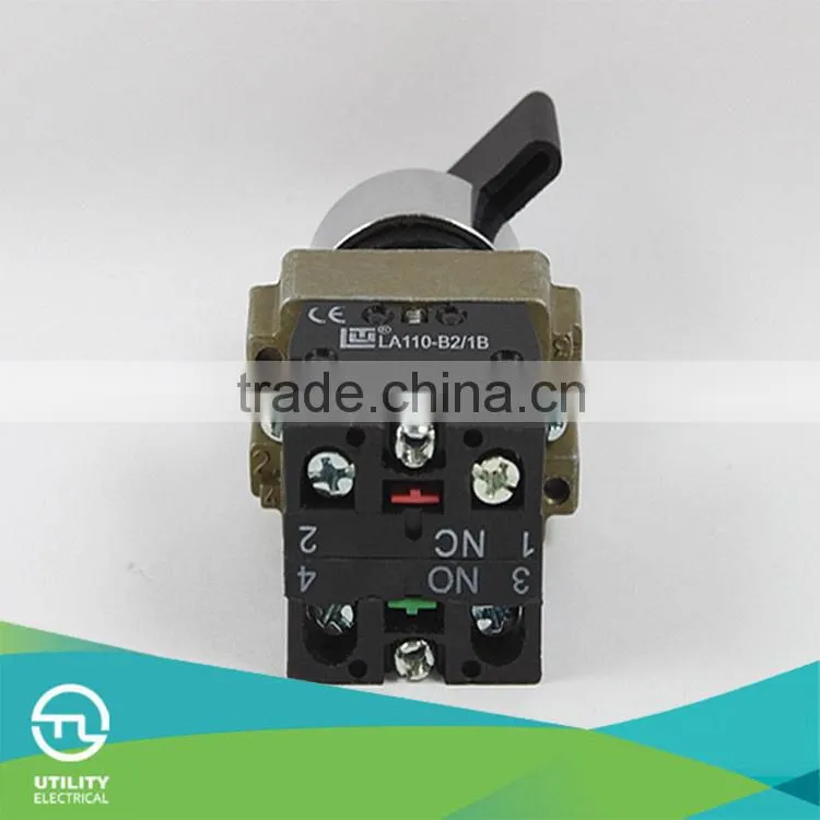 Long handle Purn-button Switch IP40 12V~380V for control board No MOQ