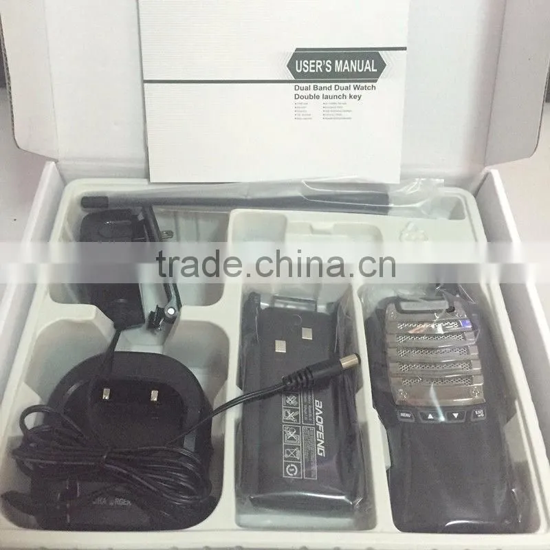 BAOFENG BF-UV8D Ricetrasmittente UHF 128CH 5W FM Radios VOX Radio bidirezionale