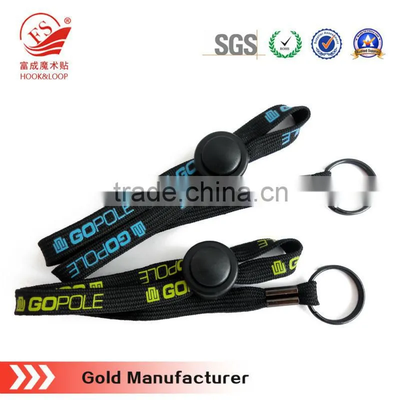 Durable polyester lanyard