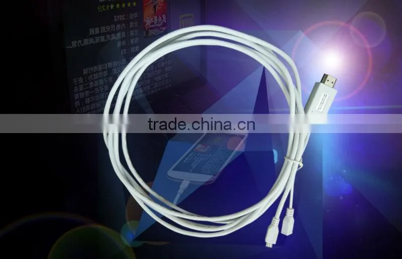 MHL Micro USB To HDMI Male Adapter Cable for S2 II i9100 Galaxy