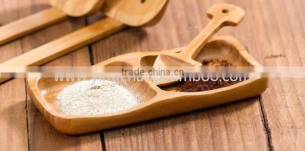 eco-friendly mini bamboo sauce plate