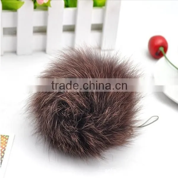 Wholesale real Pon pom fox fur