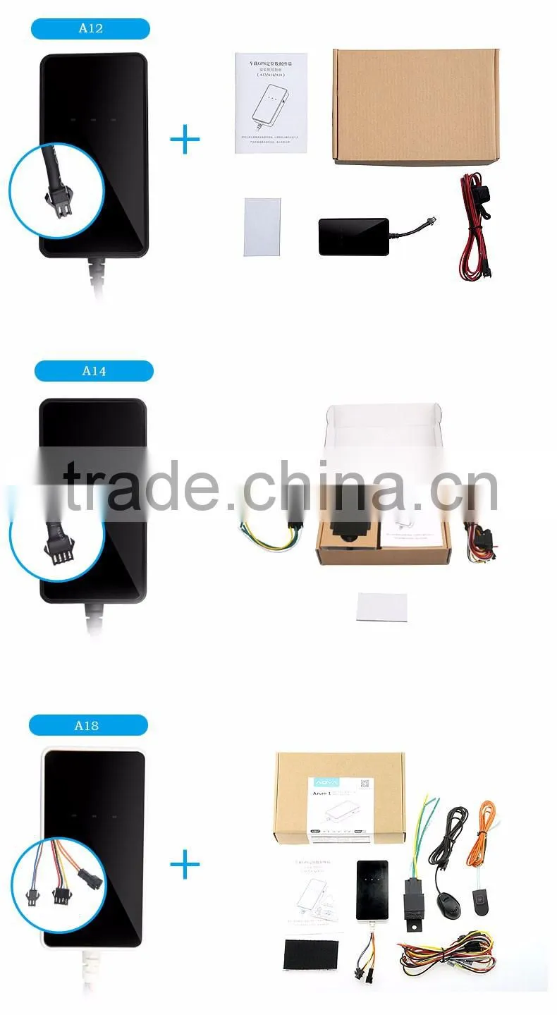 A18 Vehicle Gps Tracker for car truck taxi Real-time Gps GPRS GSM Tracking
