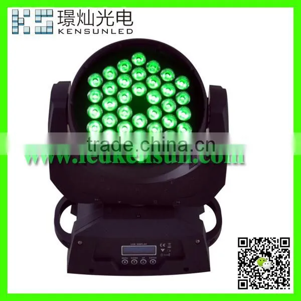 shenzhen Super Bright 36x9W 3in1 RGB Led Moving Head