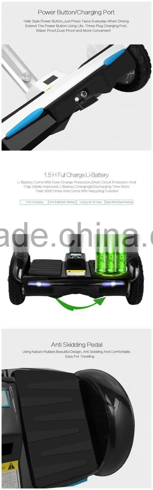 China Htomt Cheap Electric Scooter for Adults Samsung Battery Two Wheel Mobility Scooter 2 wheel electric standing scooter