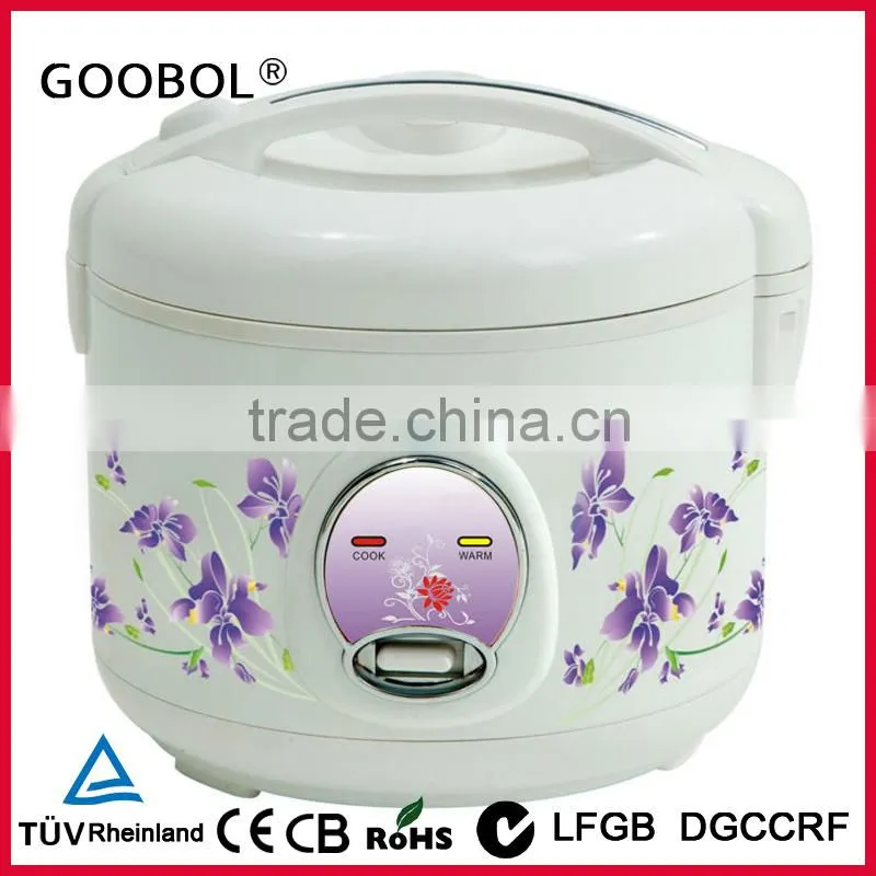 Deluxe Rice Cooker With Flower Printing & CE Certificate