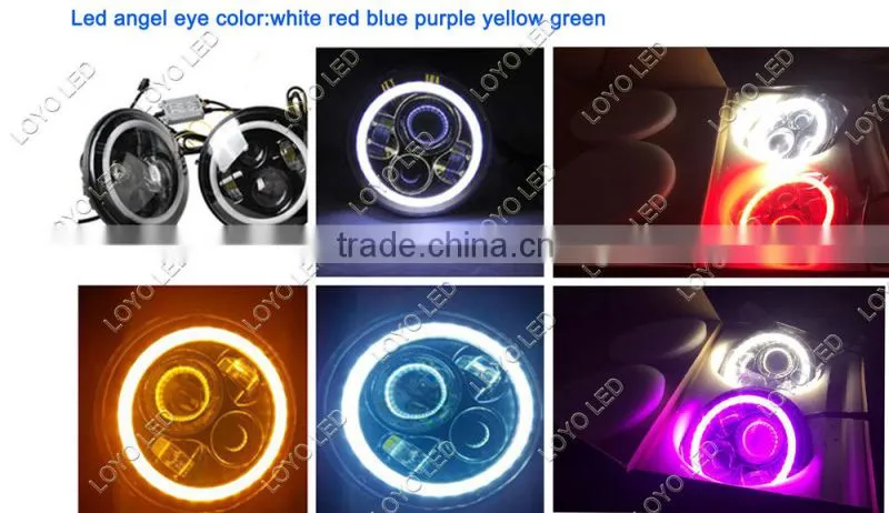 Multi color RGB LED Angel eyes Halo ring lighting with remote control for E series rgb led angel eyes colors