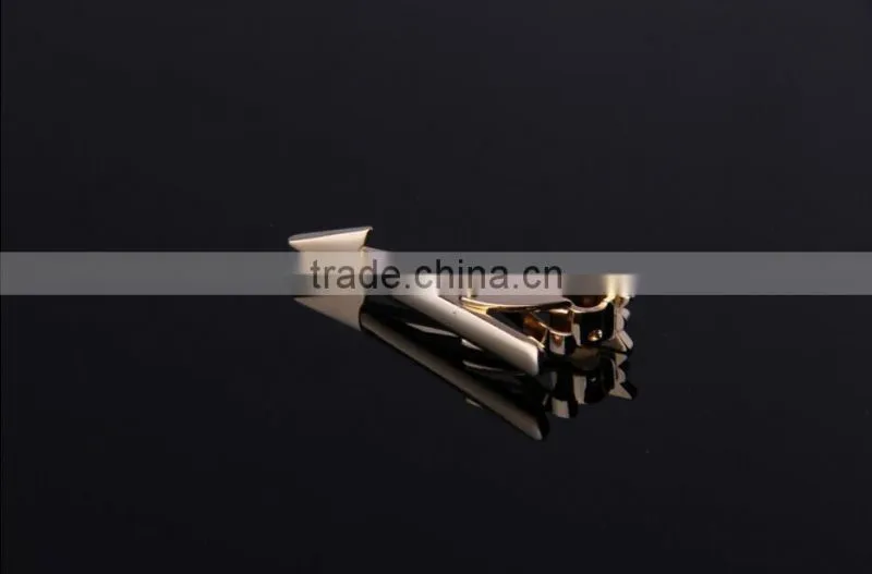 Wholesale polished mens arrow tie bar arrow tie clip