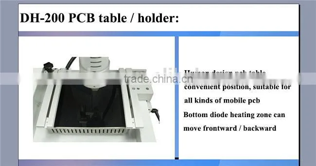 Used mobile phone bga rework system rework machine for repair mobile mobile DH - 200