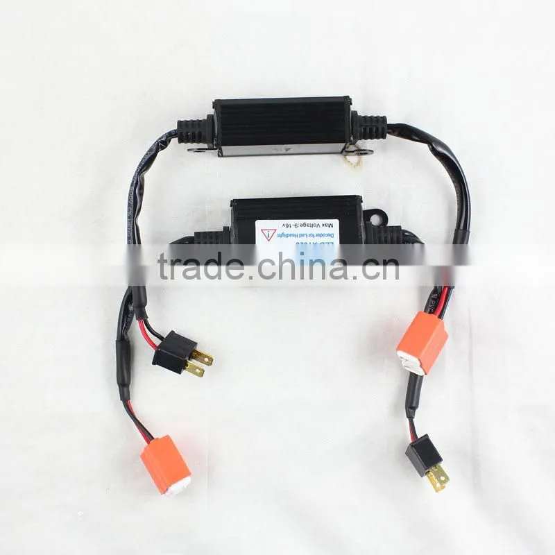 LED Warning Canceller Decoder T10 W5W OCB Error Load Resistor Aluminum Cover