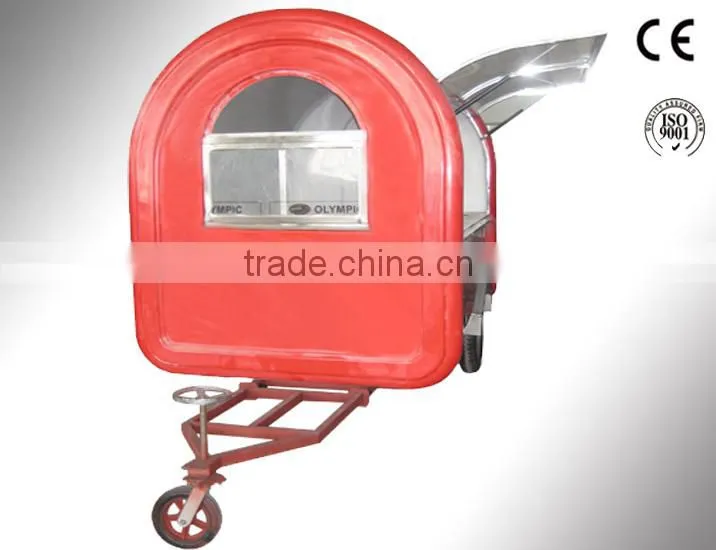 Fashionable factory price Mobile Food Vending Cart/Mobile Food Trailer/Vending Booths for sale supplier in Guangzhou