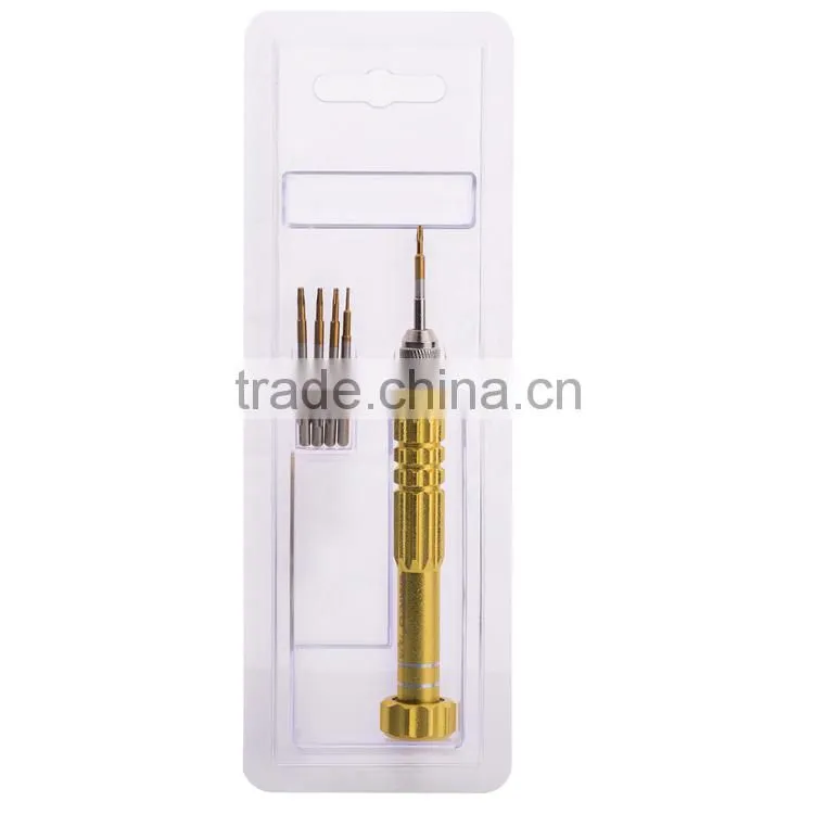 BAKU Mobile Phone Screwdriver set with 5 tips in 1 interchangeable screwdriver set BK 7275