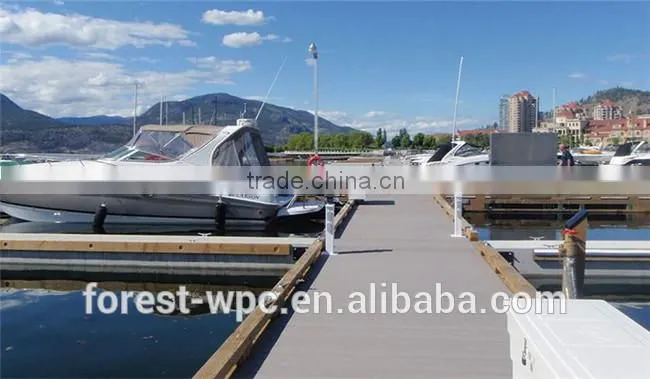 engineered wood flooring plastic timber composite decking outdoor use anti-slip deck tiles